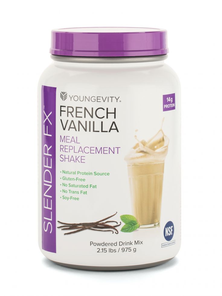 Slender Fx Meal Replacement Shake French Vanilla Y90 Store